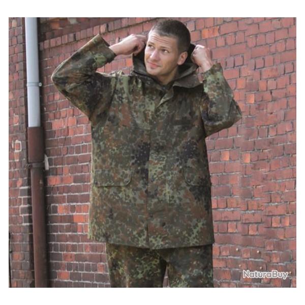 Veste de Pluie 3 couches lamin�es Camouflage Bundeswehr