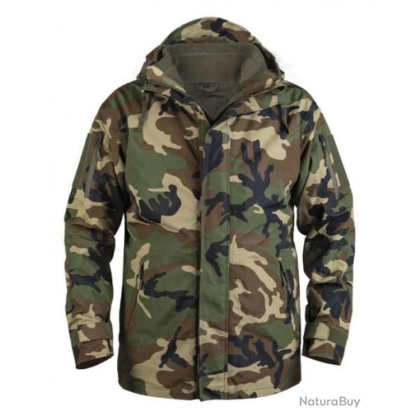 Blouson Pluie avec doublure polaire Woodland