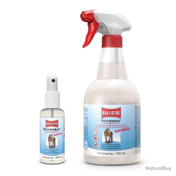 R�pulsif Ballistol Insectes Piqueurs pour Animaux - 100ml