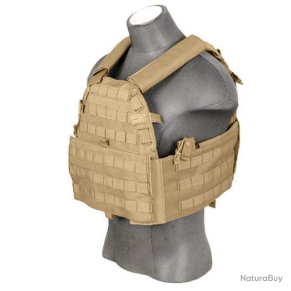 Plate Carrier Lancer Tactical 69T4 Beige 1000D