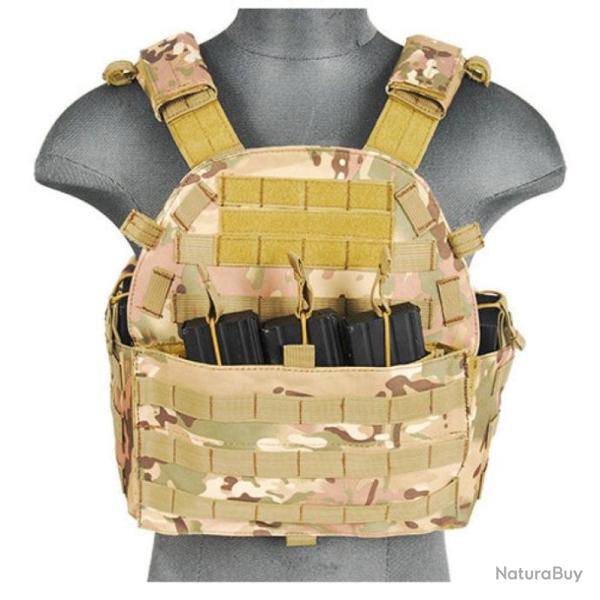 Veste Plate Carrier 1000D - Camo