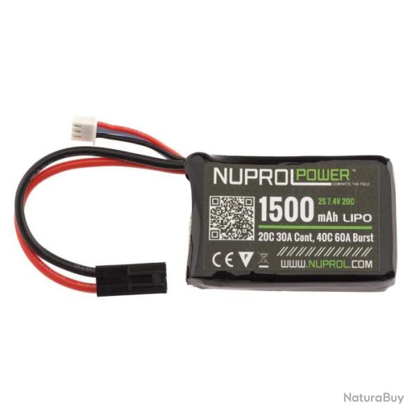 Batterie LiPo Nuprol - micro 7,4 v/1500 mAh