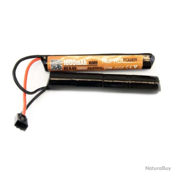 BatterieNiMh Nuprol 2 �l�ments 9,6v/1600 mAh - 9,6v / 1600 mAh