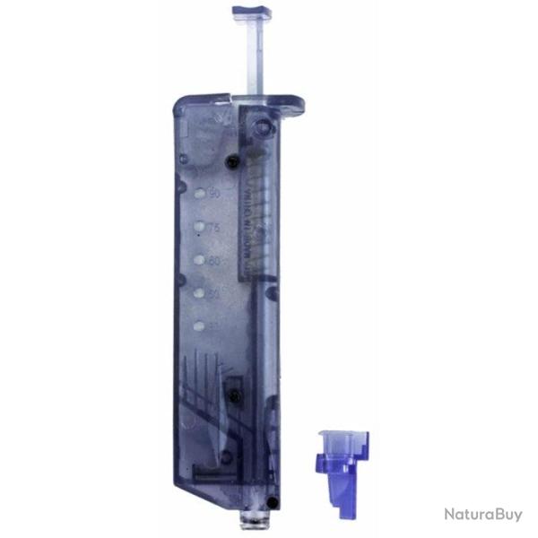 Speedloader NUPROL 100 billes - Bleu