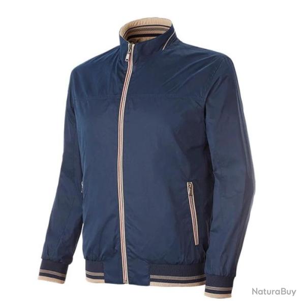 Blouson r�versible l�ger Stagunt Twin JKT Bleu Beige