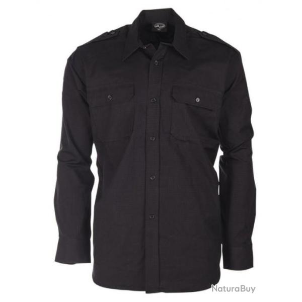 Chemise Ripstop noire