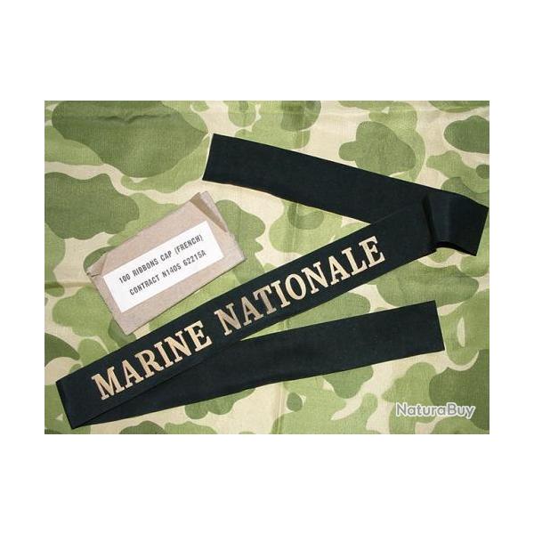 Bandeau de bachi  Marine nationale 39/45 ref bo 84