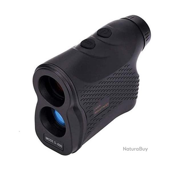 T�l�m�tre de Chasse 600 M�tre Laser Range Finder IP54 Zoom Optique 6X Mesure de Distance en continue