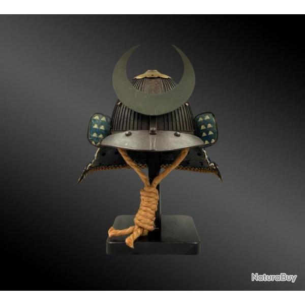 Casque De Samoura� Appel� Kabuto De Type Suji Bashi - Japon - P�riode Edo