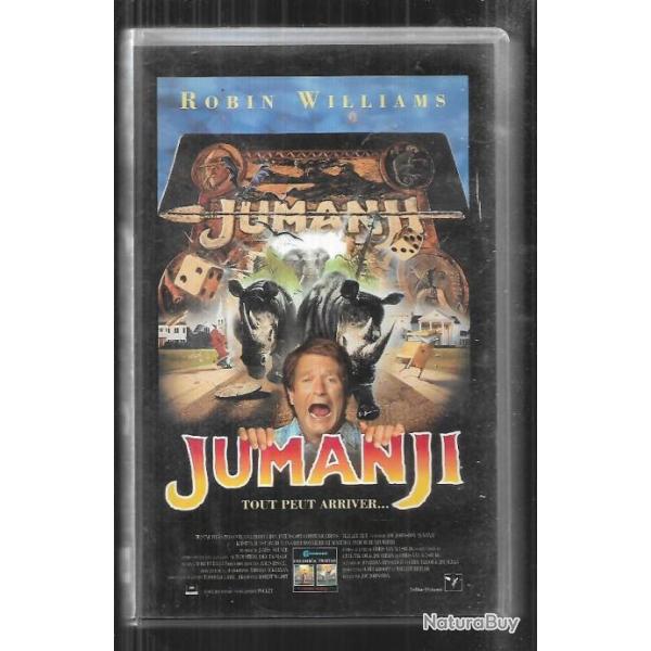 jumanji avec robin williams  comdie  vhs