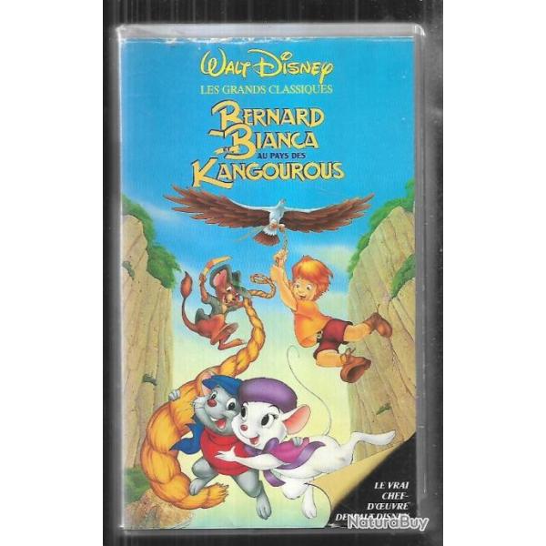 bernard et bianca au pays des kangourous dessin anim  vhs