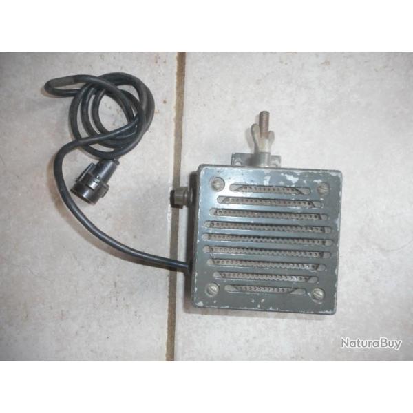 Radio militaire haut parleur HP 52 A