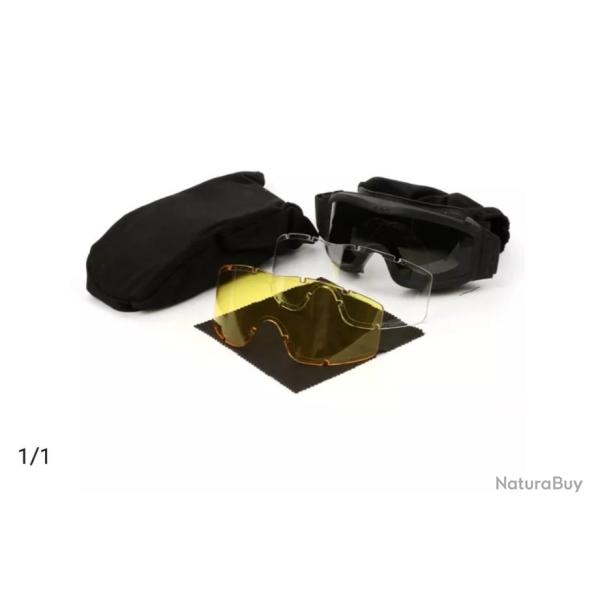 Lunette tactique noire