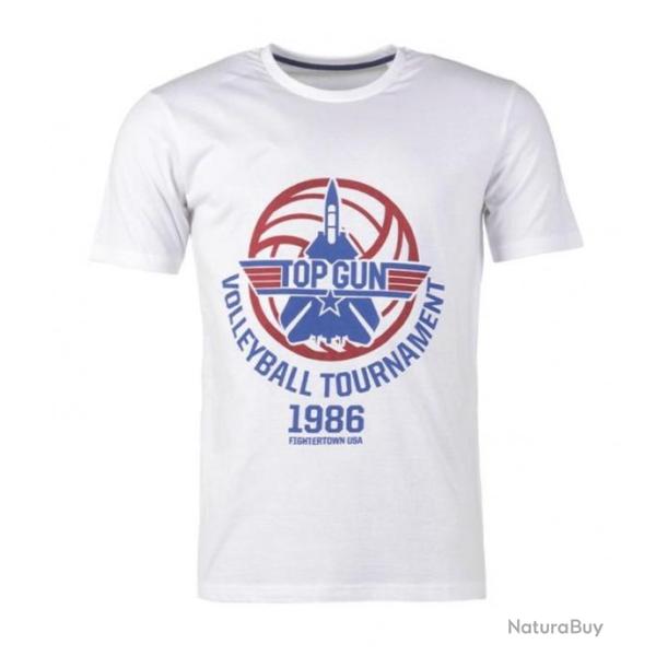 T-Shirt Top Gun blanc