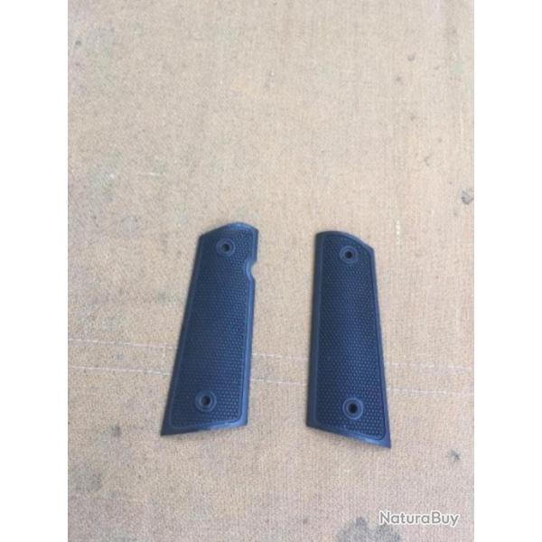 Rares!!!!!! Plaquettes M�tal pour pistolet M1911 colt 45 acp et clones