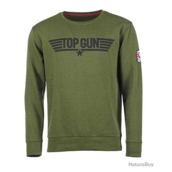 SweatShirt Top Gun Vert