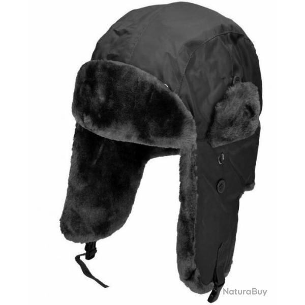 Casquette pilote MA1 noire