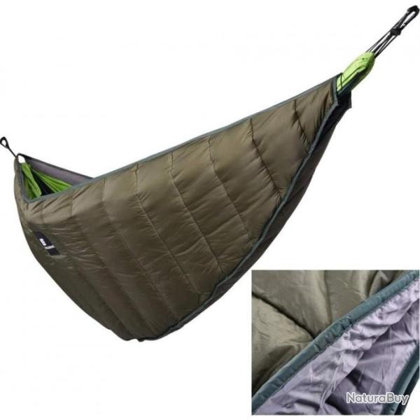 Hamac Chaud Camping Douill� Leger Engrenage sur toute La Longueur sous Couverture Hiver Chaud