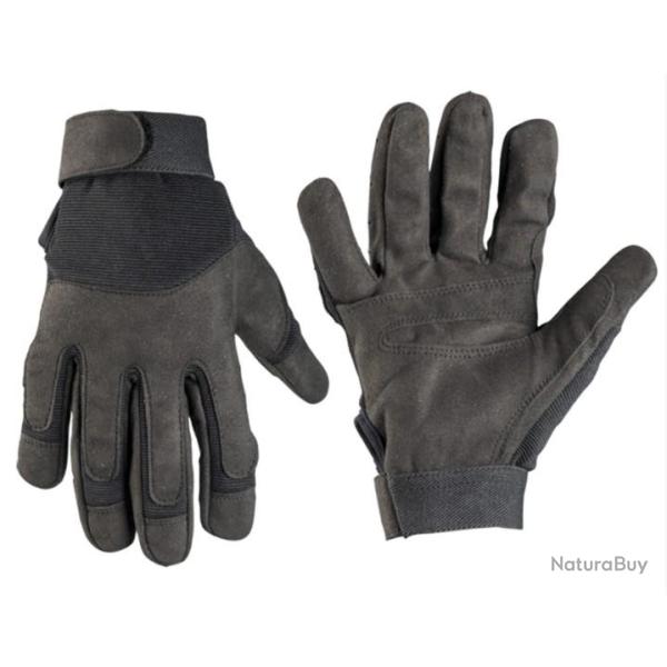 Gants ARMY mi-saison noirs