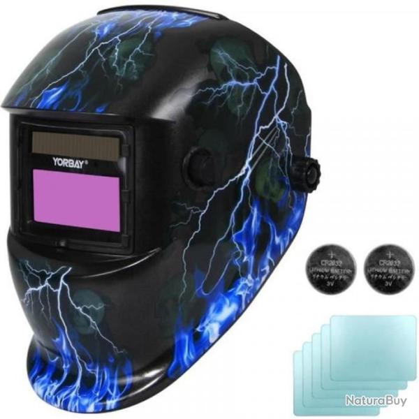 TOP ENCHERE - Masque de soudure automatique - Filtre 2 niveaux - Livraison gratuite et rapide