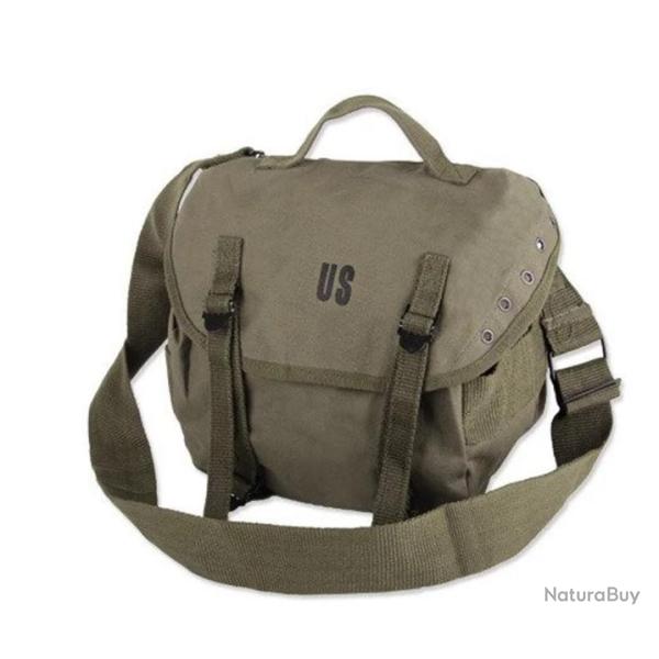 Musette US M67 avec sangle verte