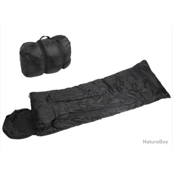 Sac de couchage type Pilote noir