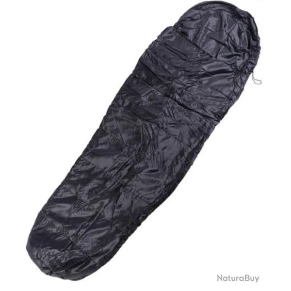 Sac de couchage commando noir
