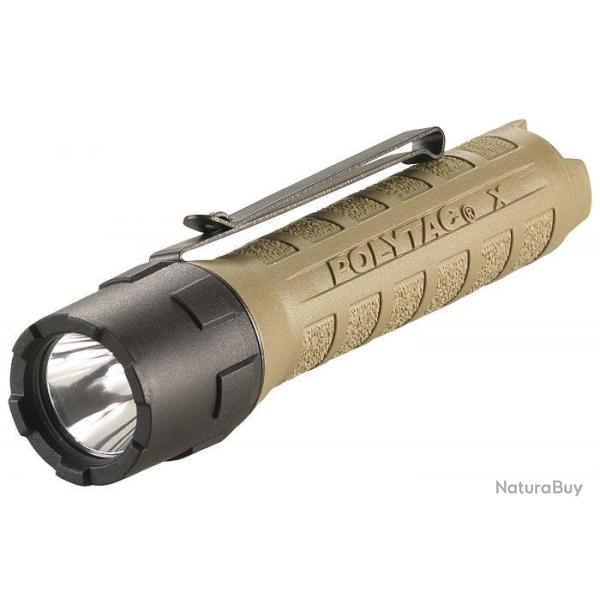 LAMPE STREAMLIGHT POLYTAC X - AVEC PILES - COYOTE - SOUS BOITE