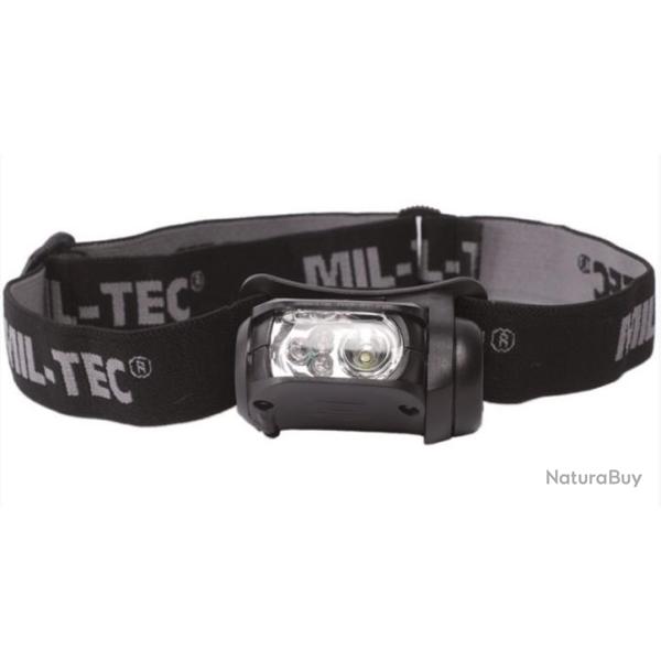 Lampe frontale LED 4 couleurs