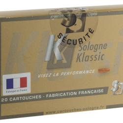 Balles de Chasse Sologne Klassic Calibre 300 Win Nosler Ballistic Tip