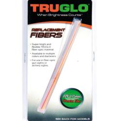 Set De 5 Fibres Optiques Fluo Monocolore Assorties Truglo-0.75 mm