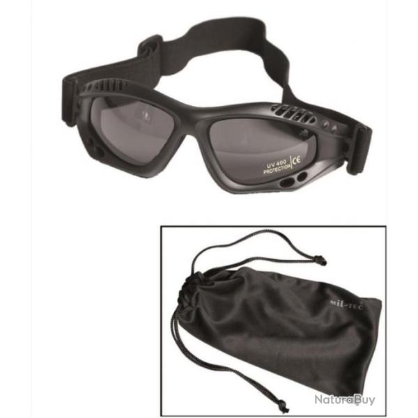 Lunettes commando Air Pro avec verres fums