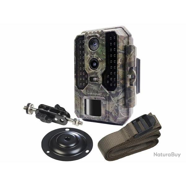 Cam�ra de Chasse Pi�ge Auto Nature Vid�os et Photos haute r�solution 4K IP65 Microphone int�gr�
