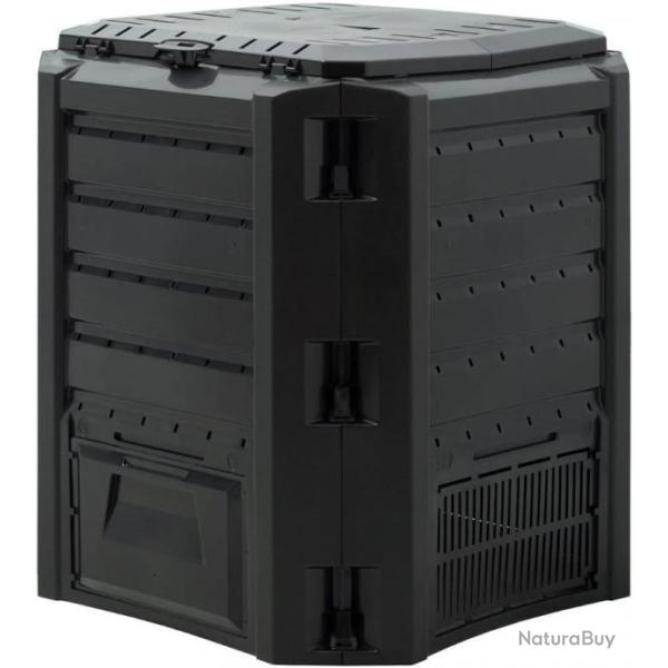 TOP ENCHERE - Composteur 380L  temprature leve - 72 x 72 x 83 cm - Livraison gratuite et rapide