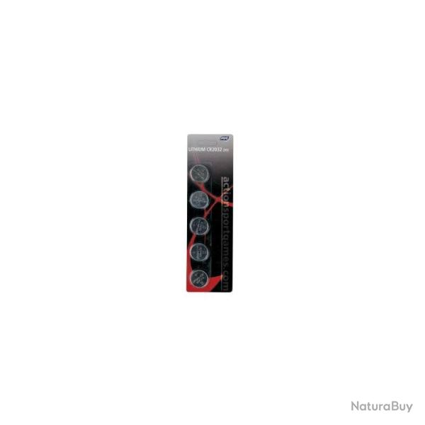 Batterie Lithium ASG CR2032 3V - 5pcs Default Title