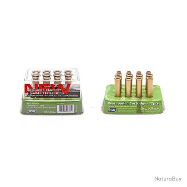 Cartouches ASG DW et DW715 CNC Rear Load - Par 12