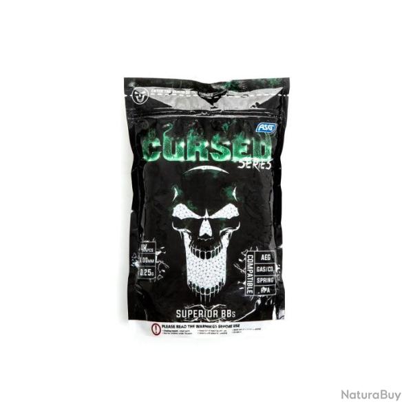 Billes ASG Cursed Plastique - 5000bbs / 0.25g
