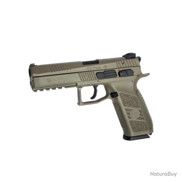 Pistolet ASG CZ P09 Gaz GBB - Cal. 6mm - Tan