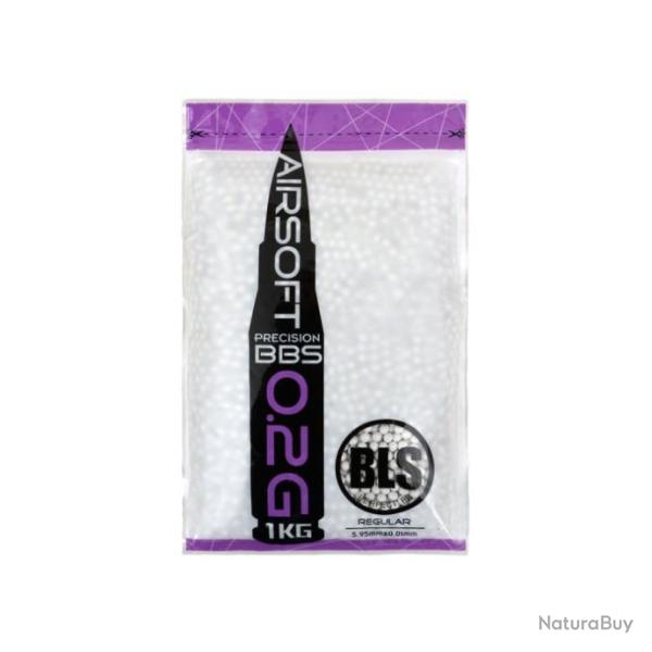 Billes BLS Precisison Plastiques - en Sachet de 1kg 0.20g - 0.20g