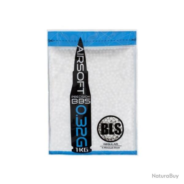 Billes BLS Precisison Plastiques - en Sachet de 1kg 0.20g - 0.32g