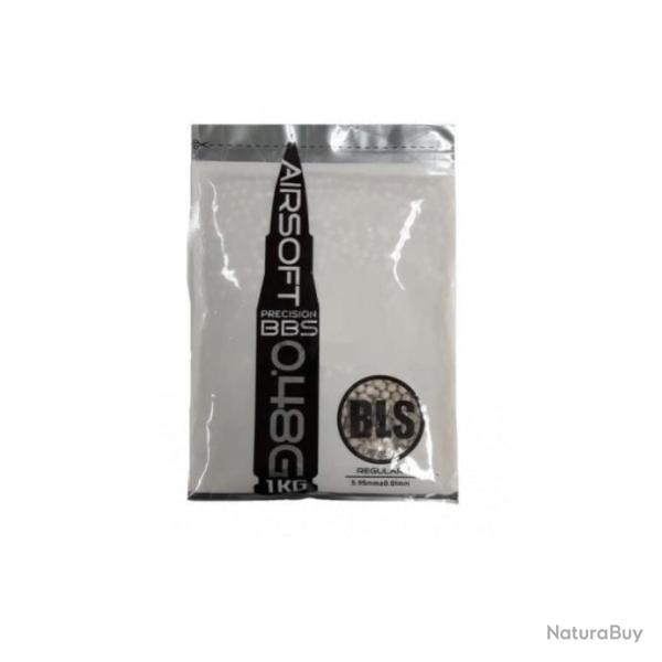 Billes BLS Precisison Plastiques - en Sachet de 1kg 0.20g - 0.48g