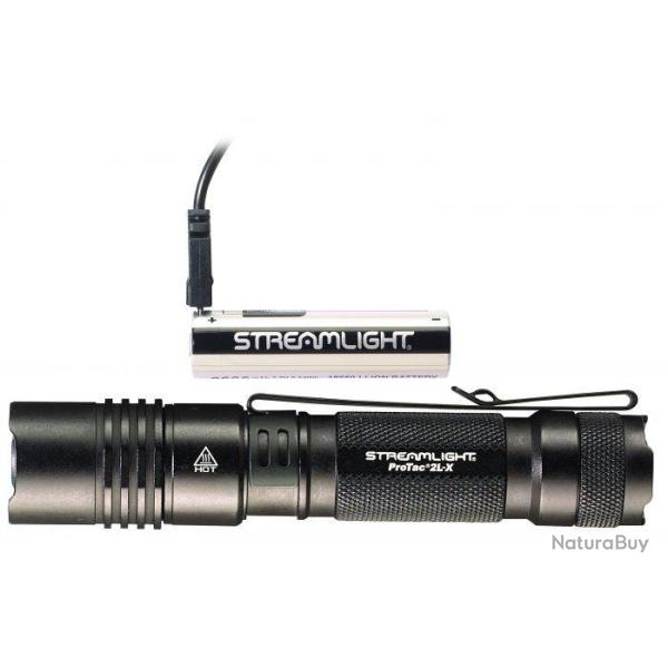 LAMPE STREAMLIGHT PROTAC 2L-X USB - AVEC PILES RECHARGEABLES - SOUS BLISTER