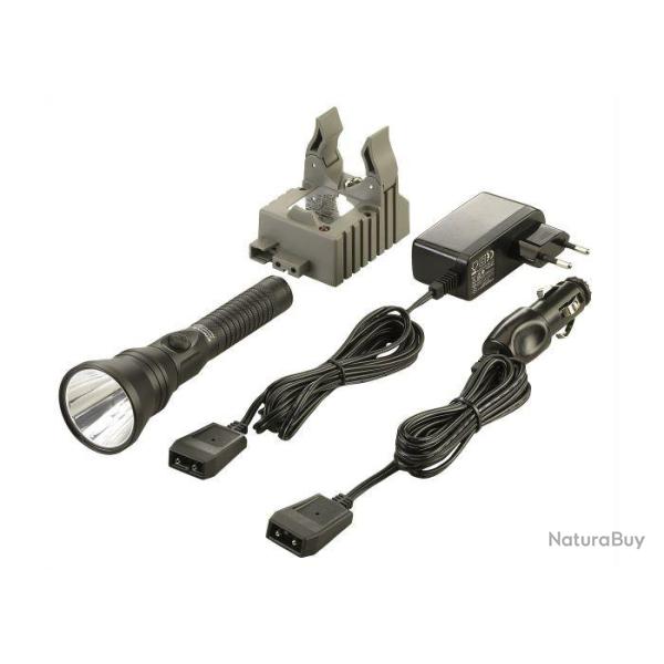 LAMPE STREAMLIGHT STRION DS HPL - NOIRE - AVEC TRANSFO / PRISE / 1 SUPPORT