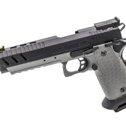 R&eacute;plique GBB gaz Vorsk CS Hi-Capa Vengeance Grey / Noir 1,0J