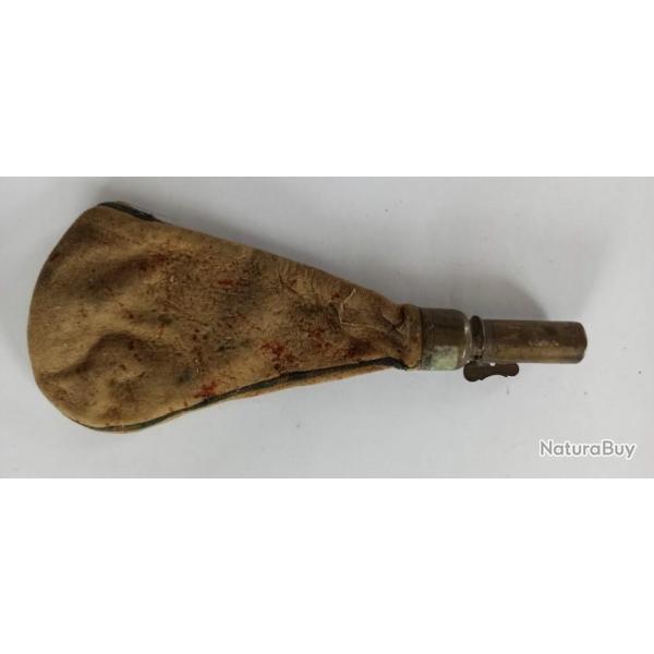 BELLE POIRE A POUDRE en cuir