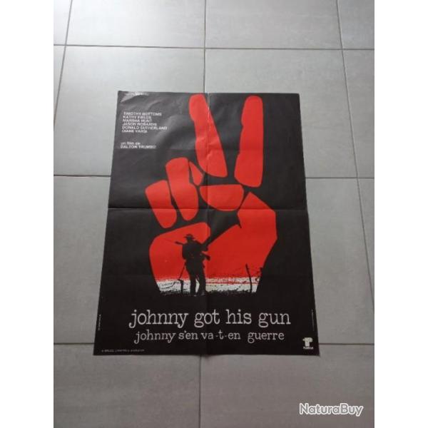 Affiche cin�ma johnny s'en va-t-en guerre