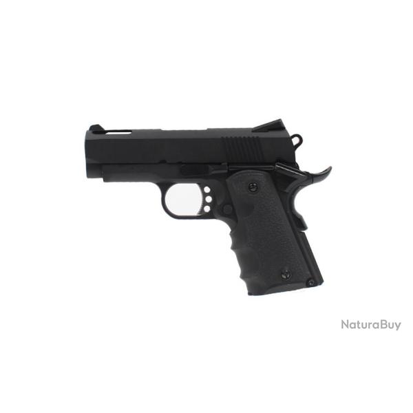 R�plique pistolet 1911 Mini noir gaz GBB