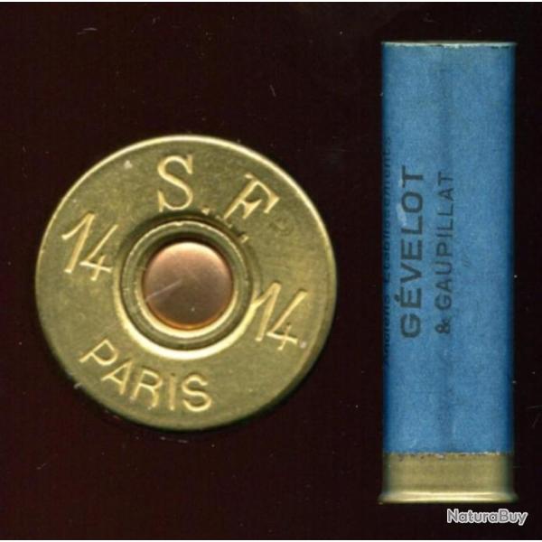 Cal. 14 - douille amorc�e jamais charg�e - SF bleue
