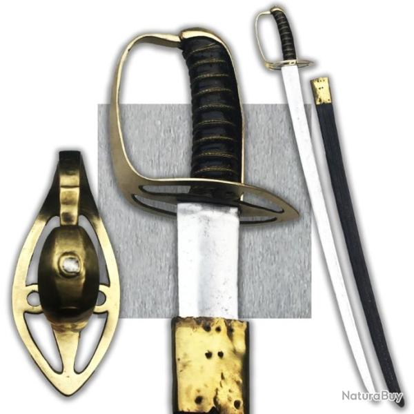 RARISSIME SABRE D'OFFICIER D'INFANTERIE R�VOLUTION FRAN�AISE A.R�GIME MONTMORENCY LOUIS XVI ORIGINAL