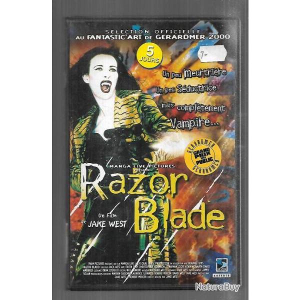 razor blade vhs vampire horreur grand prix public grardmer